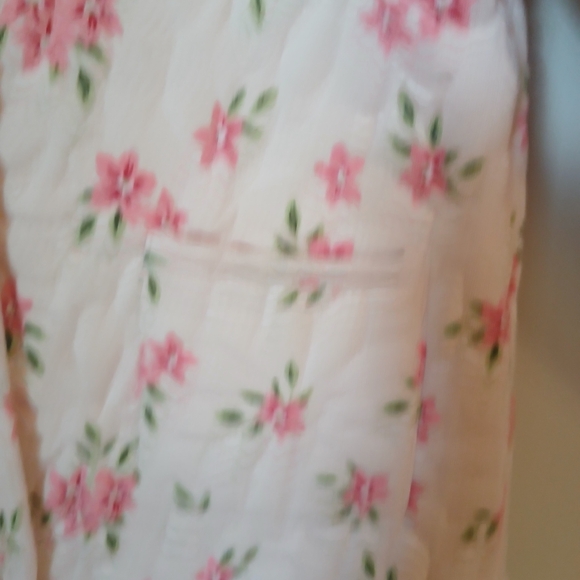 Cupcakes and Cashmere  Toddler Girl's Pink Floral Quilted Jacket Size 3 T - Picture 12 of 12